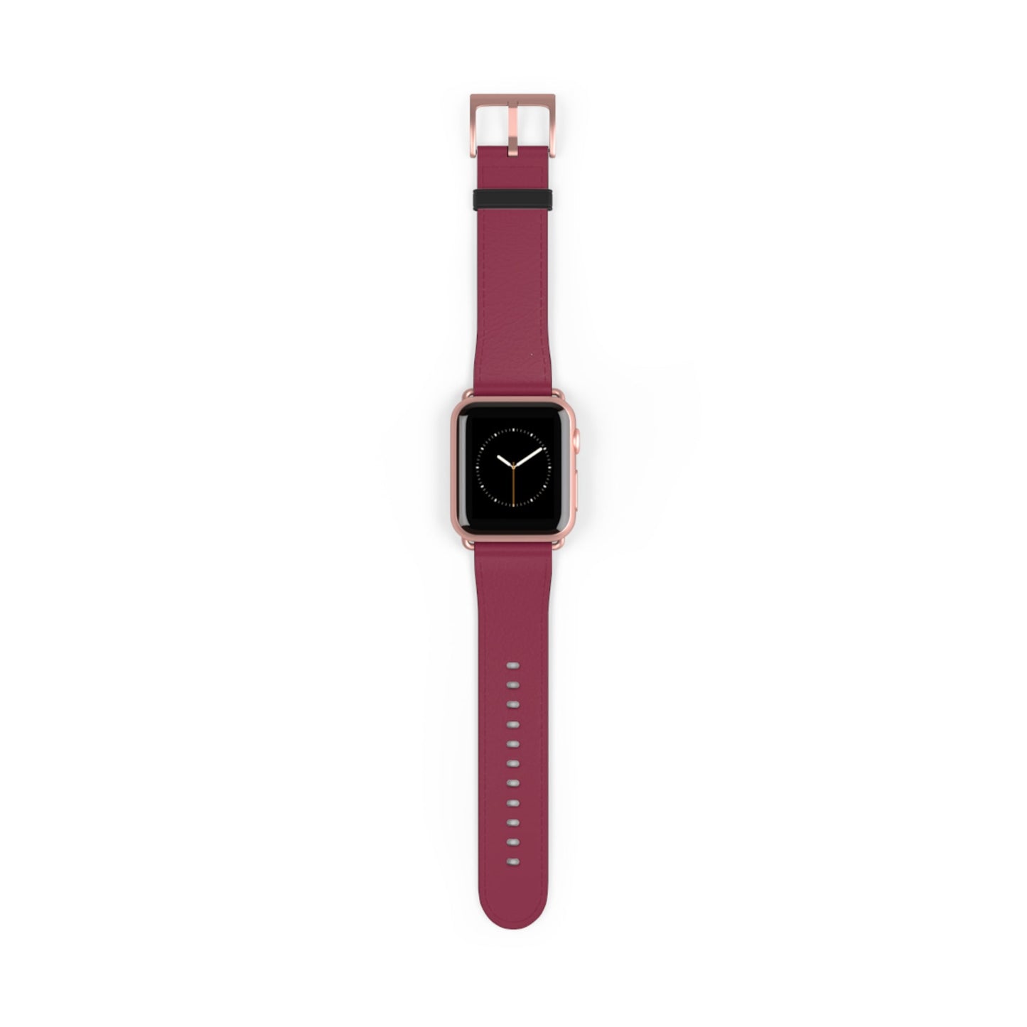 DARK BROWN APPLE® WATCH BAND- PANTONE® 208