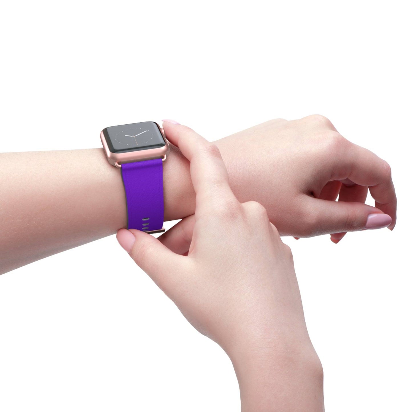 Neon French Violet Apple® Watch Band