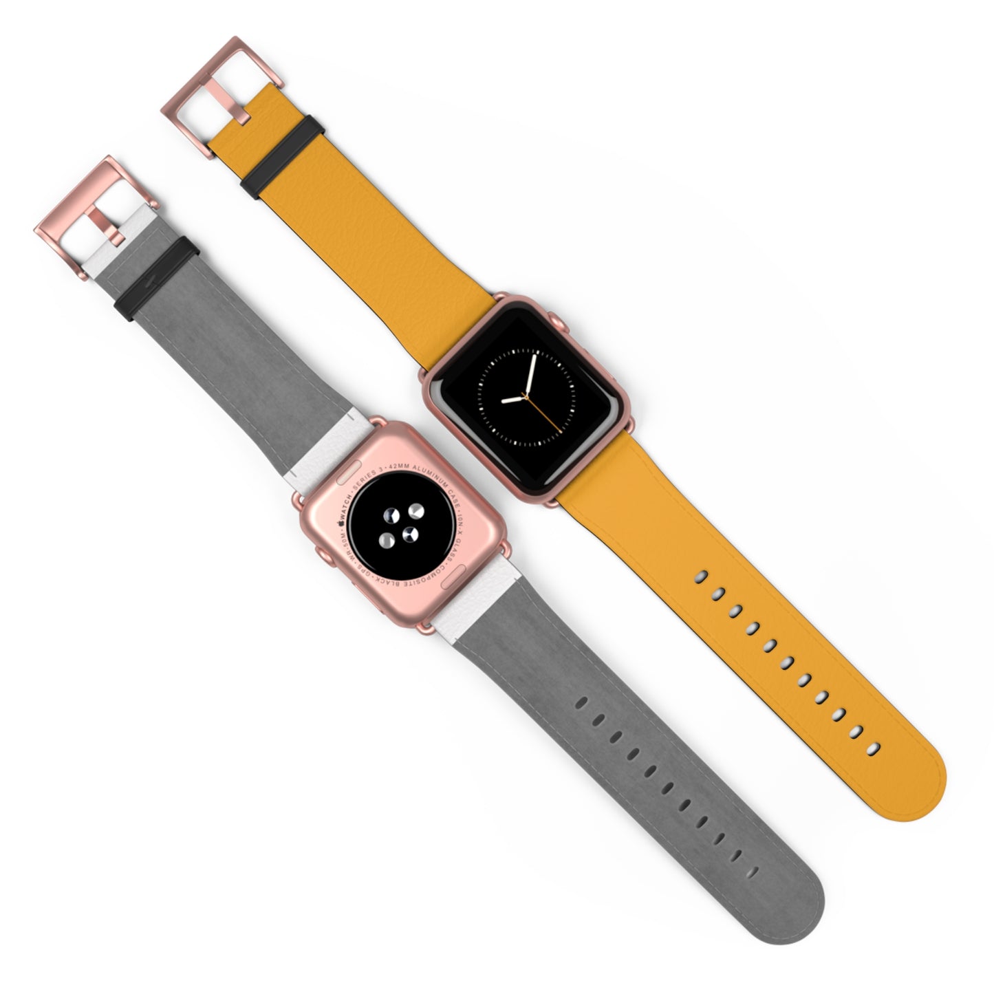 ORANGE APPLE® WATCH BAND- PANTONE® 130