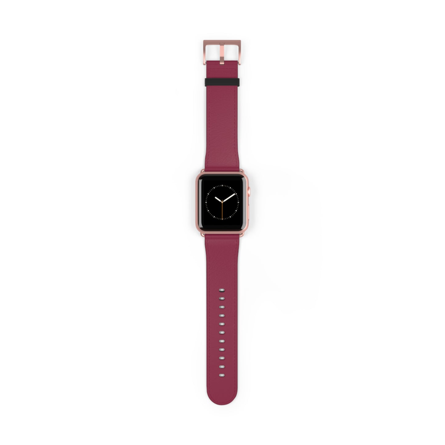 DARK BROWN APPLE® WATCH BAND- PANTONE® 208