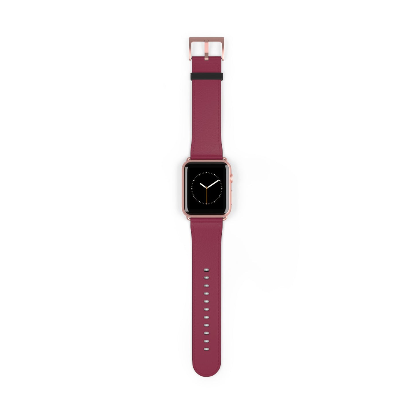 DARK BROWN APPLE® WATCH BAND- PANTONE® 208