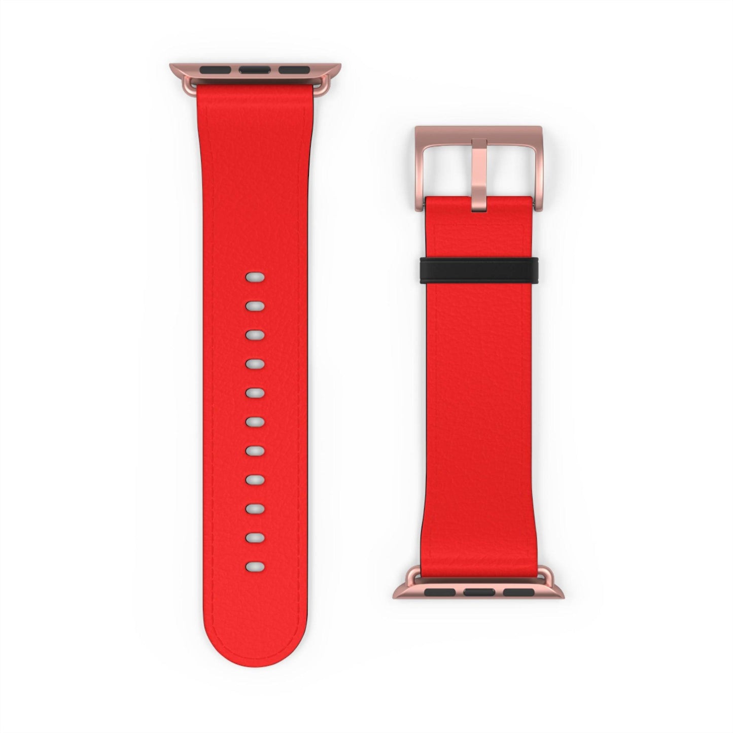 Neon Bright Red Apple® Watch Band