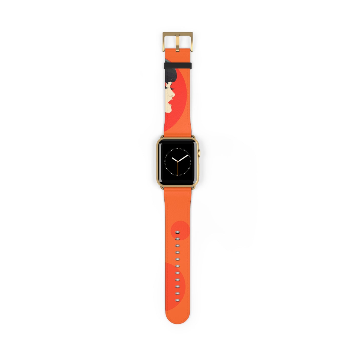 MODERN APPLE® WATCH BAND - ORANGE