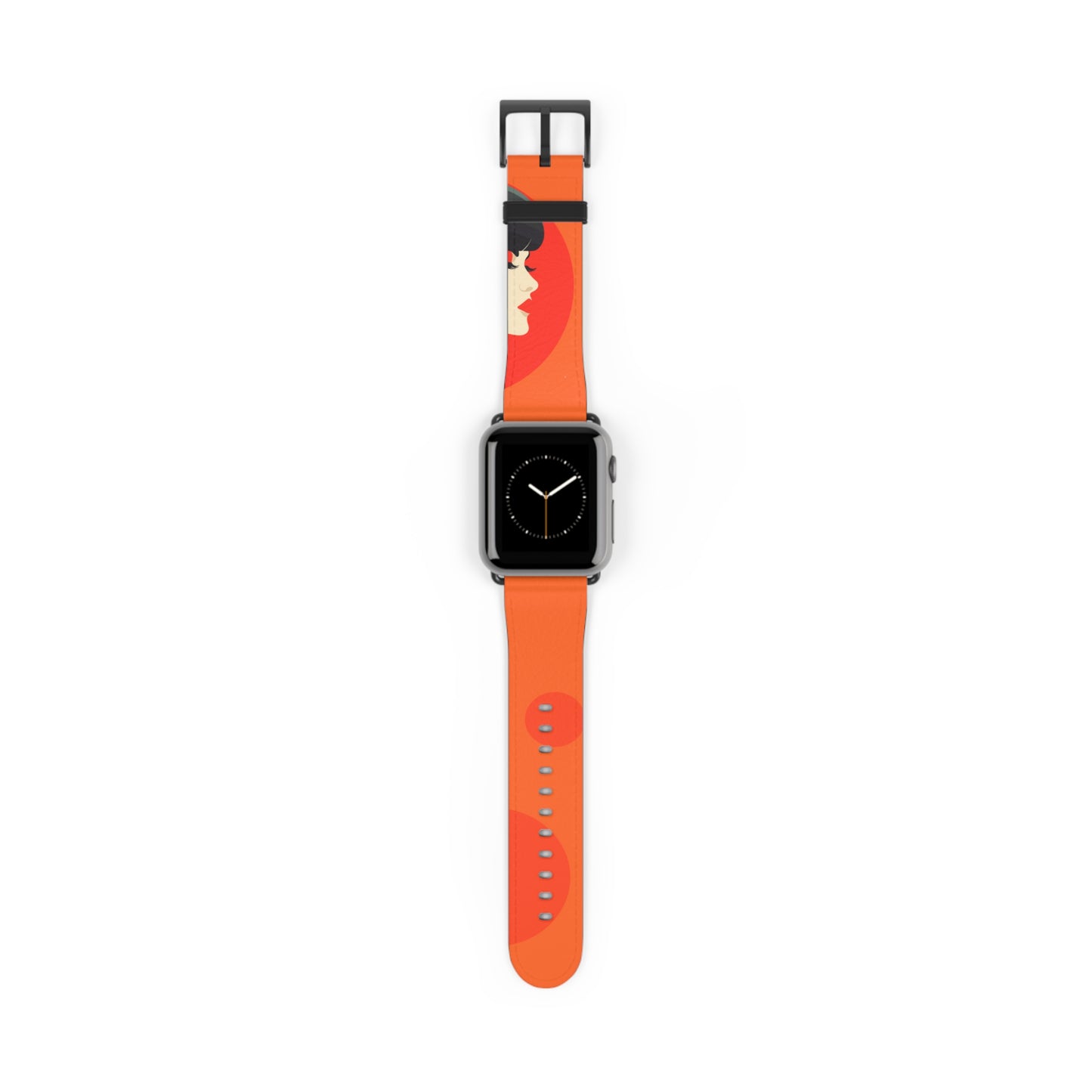 MODERN APPLE® WATCH BAND - ORANGE