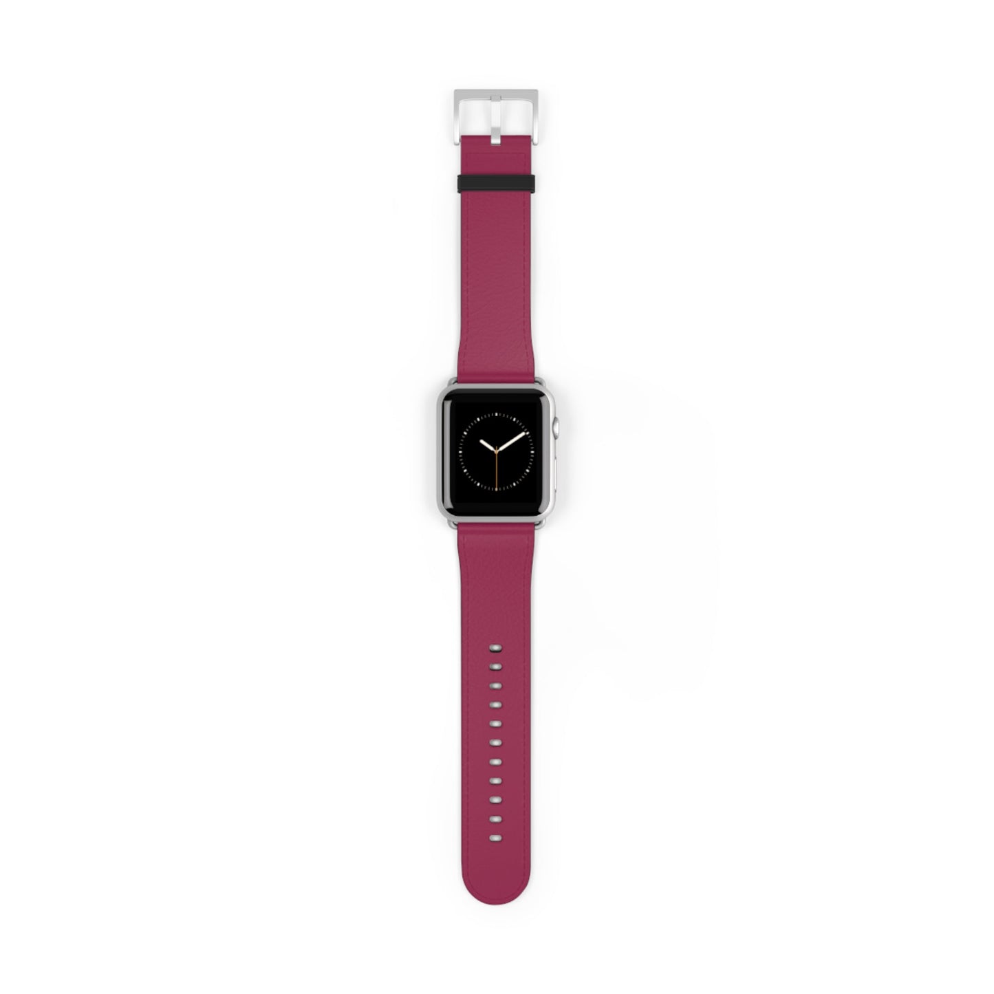 BURGANDY APPLE® WATCH BAND- PANTONE® 221
