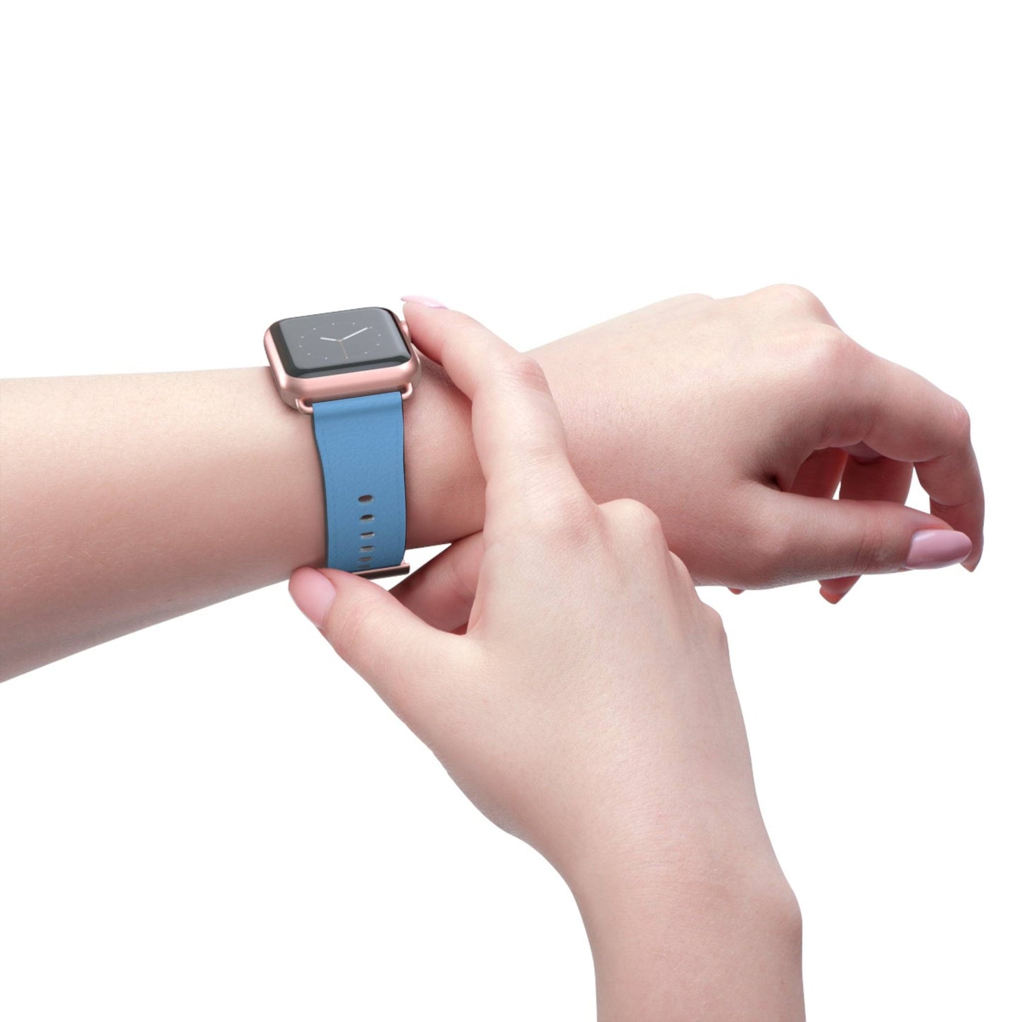 LIGHT BLUE APPLE® WATCH BAND- PANTONE® 284