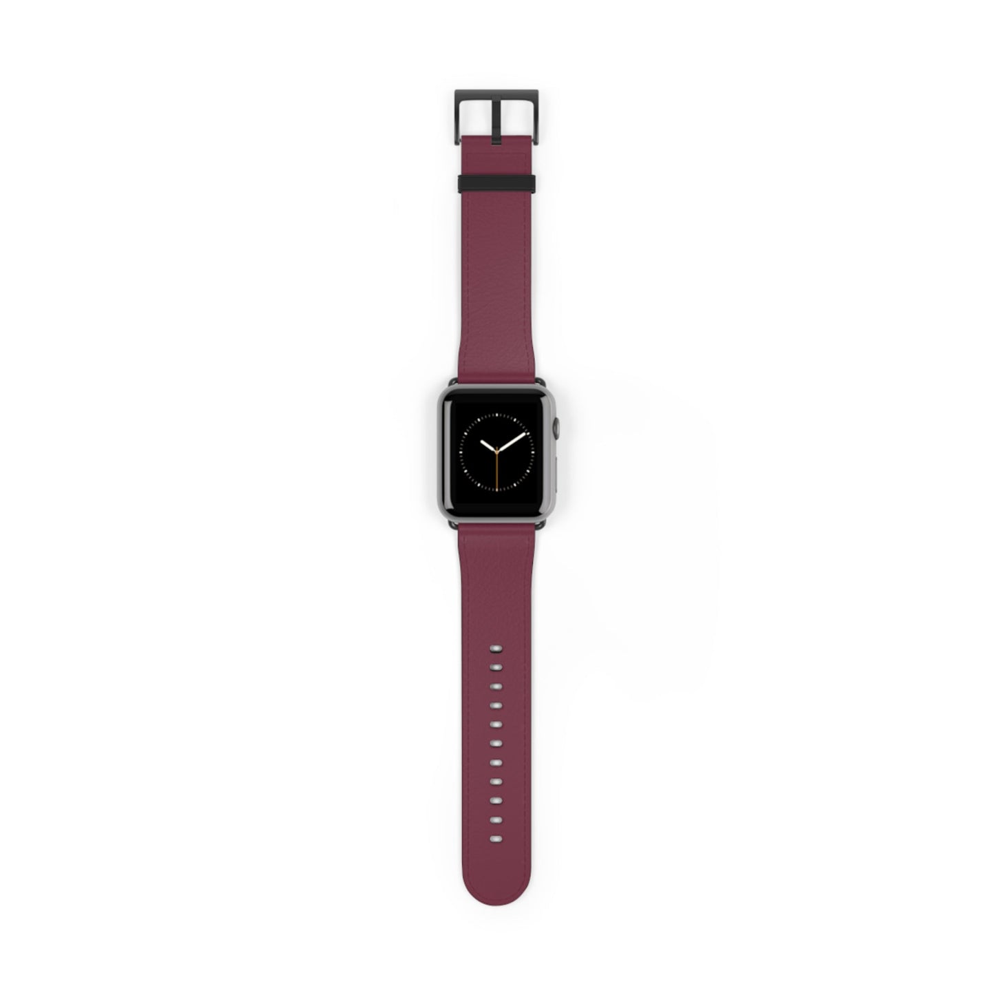 DARK BROWN APPLE® WATCH BAND- PANTONE® 209