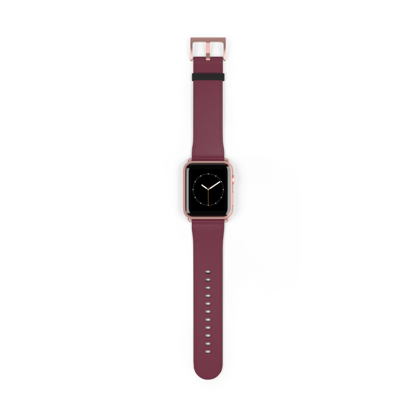 DARK BROWN APPLE® WATCH BAND- PANTONE® 209