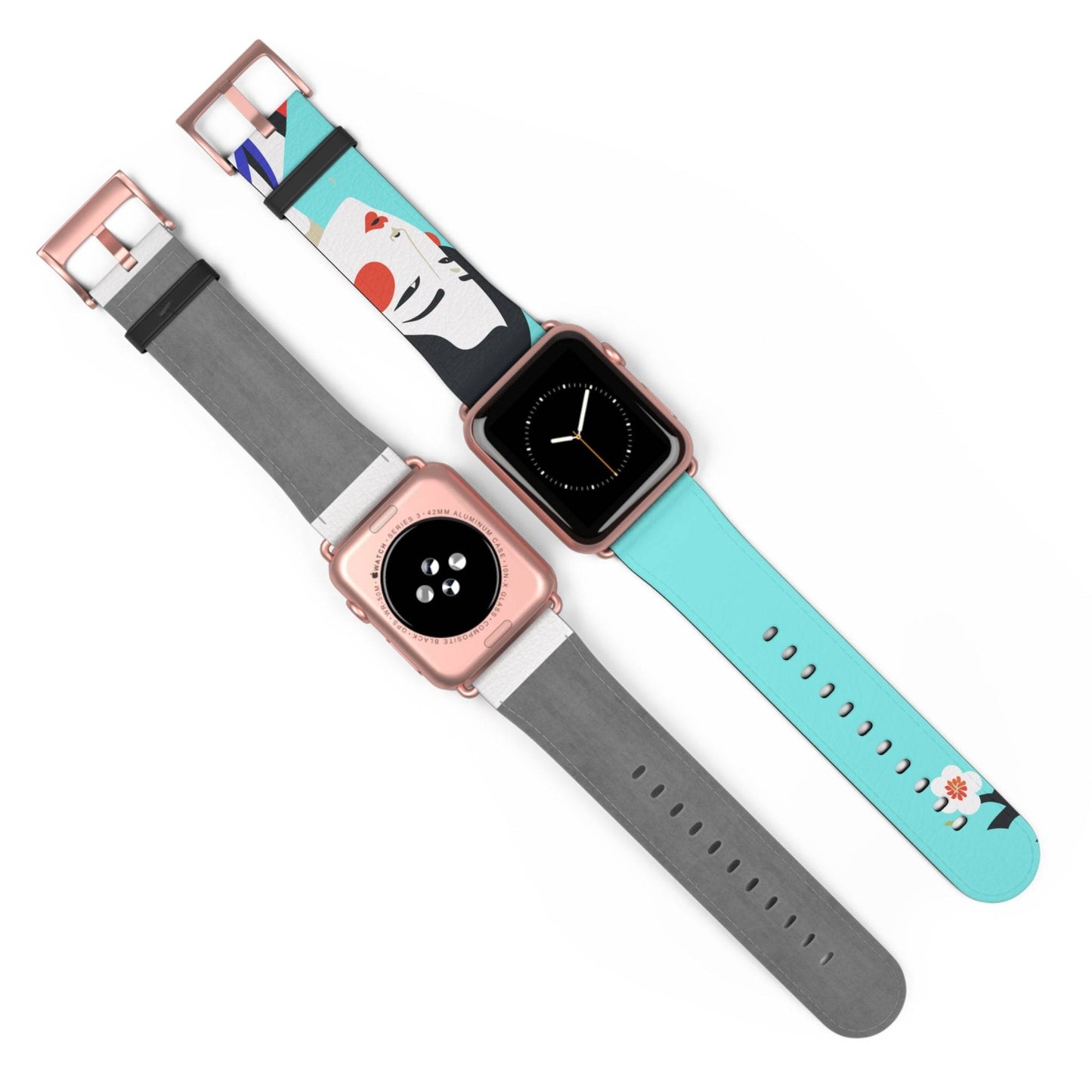 BLUE KIMONO APPLE® WATCH BAND
