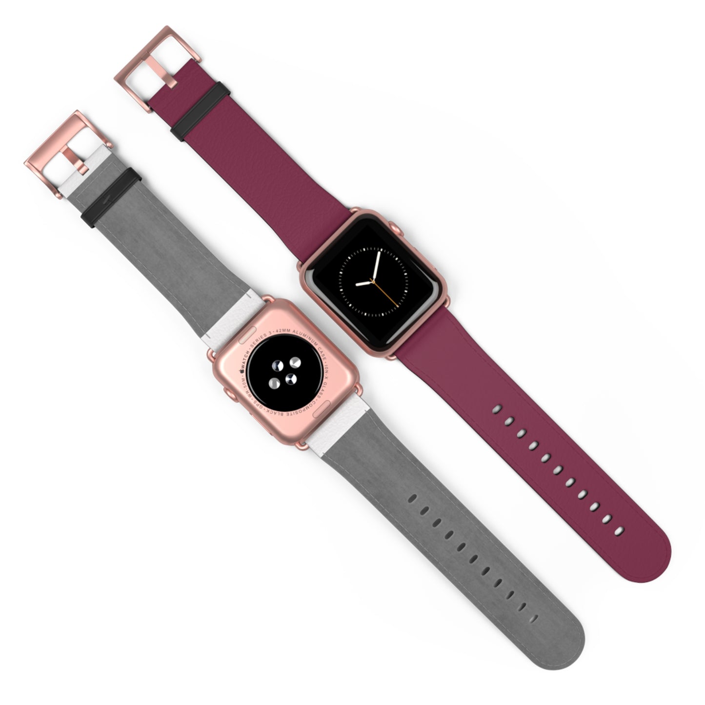 BROWN APPLE® WATCH BAND- PANTONE® 216