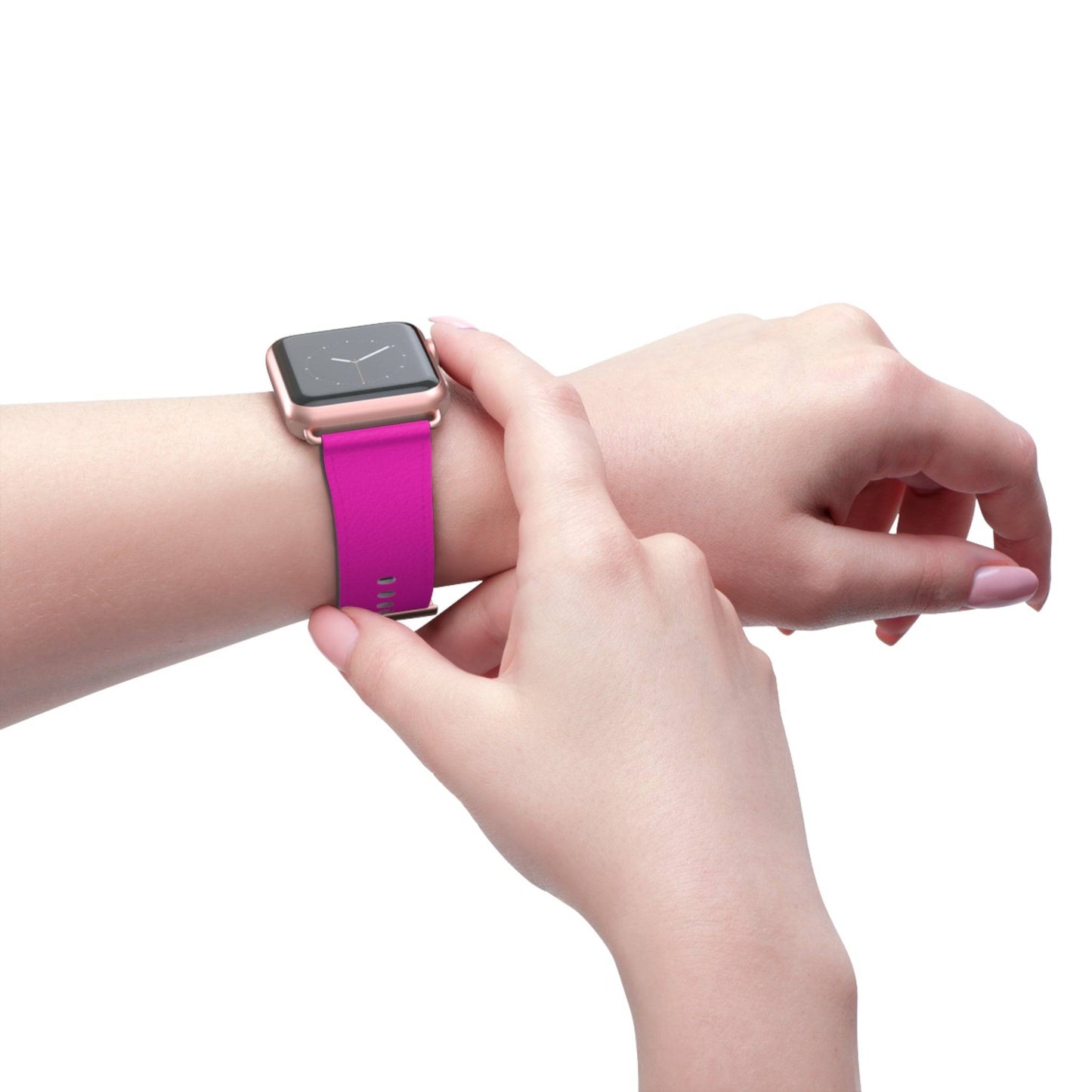 Neon Hot Pink Apple® Watch Band