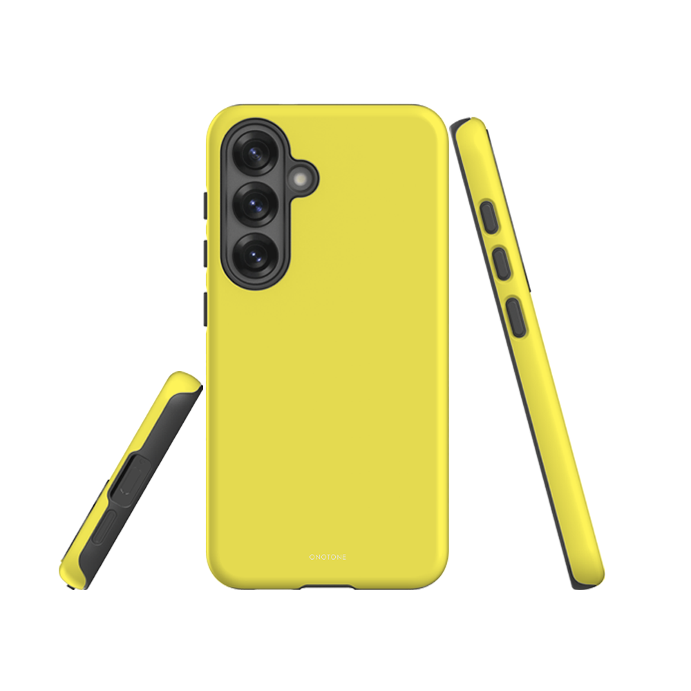 NEON CORN YELLOW SAMSUNG GALAXY CASE