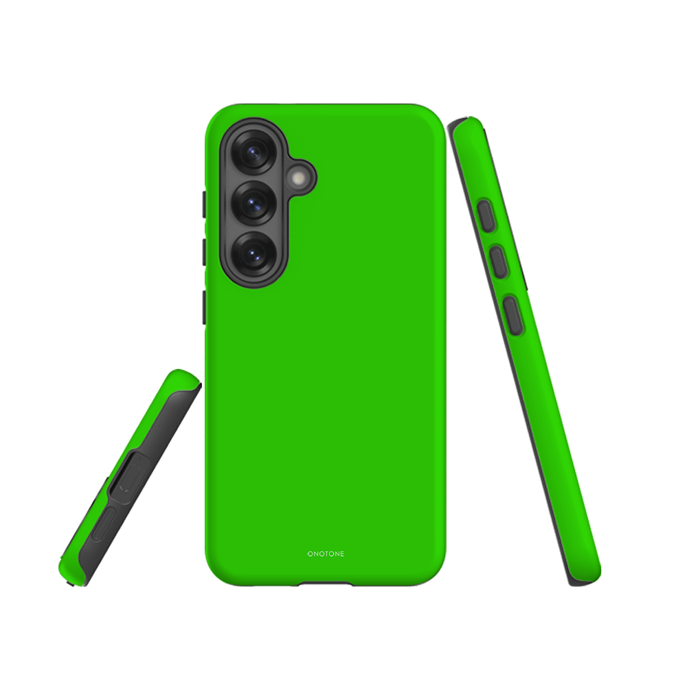NEON LAWN GREEN SAMSUNG GALAXY CASE