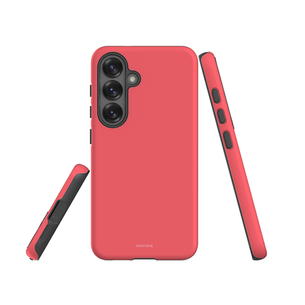 NEON LIGHT CORAL SAMSUNG GALAXY CASE