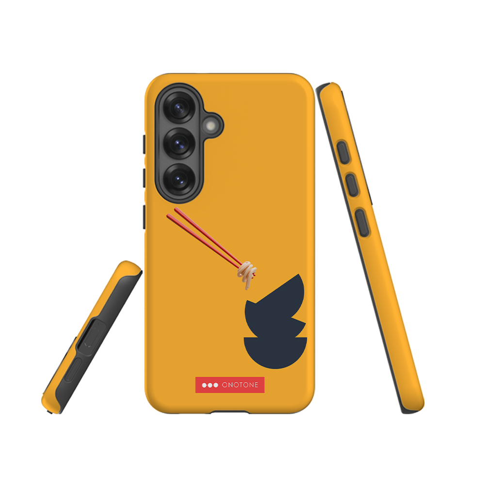 Double Layer Protection Yellow Modern Samsung Galaxy Case