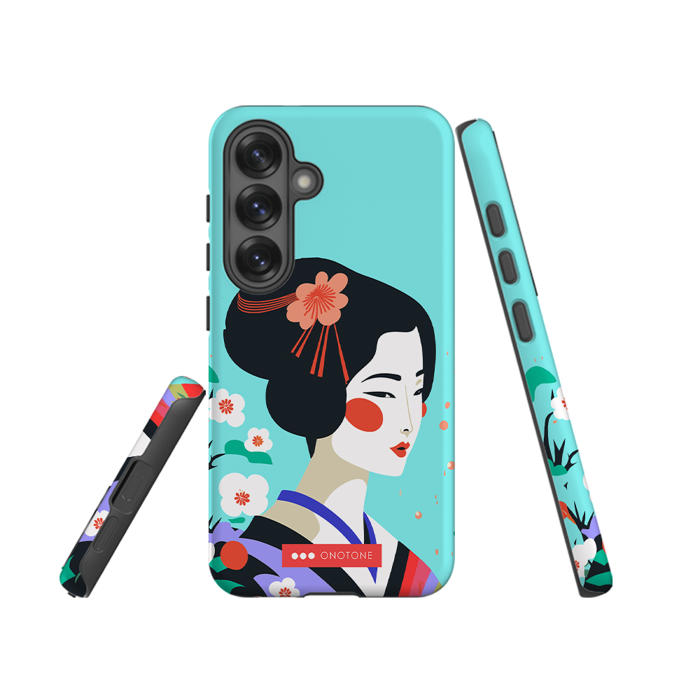 Double Layer Protection Geisha Samsung Galaxy Case