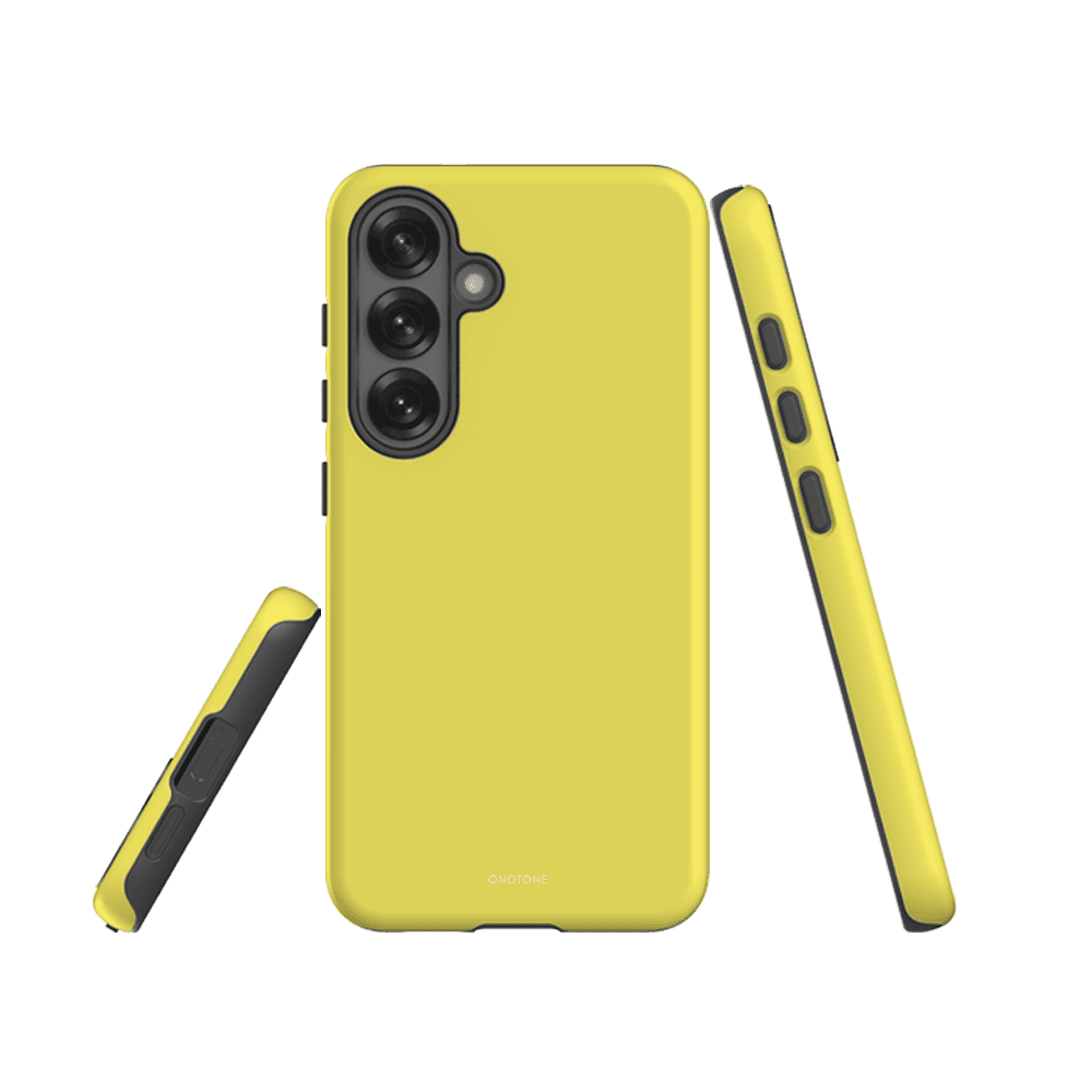 Solid Color Yellow Samsung Galaxy Case - Pantone® 100
