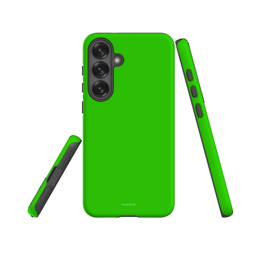 NEON LAWN GREEN SAMSUNG GALAXY CASE