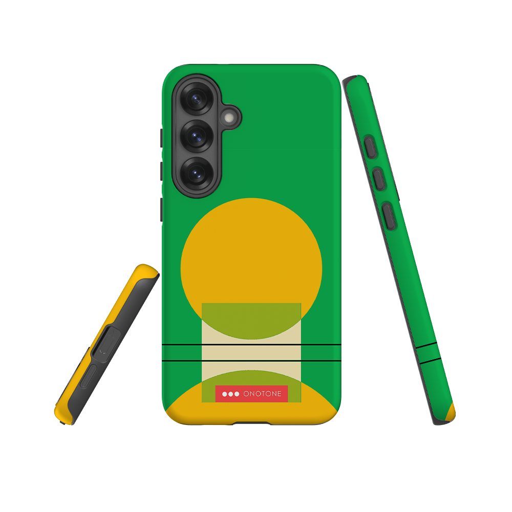 Double Layer Protection Green Samsung Galaxy Case