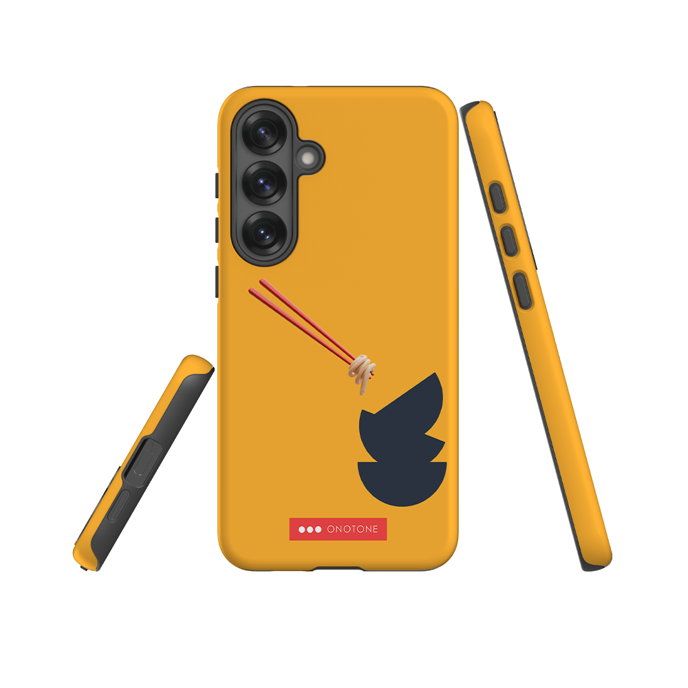 Double Layer Protection Yellow Modern Samsung Galaxy Case