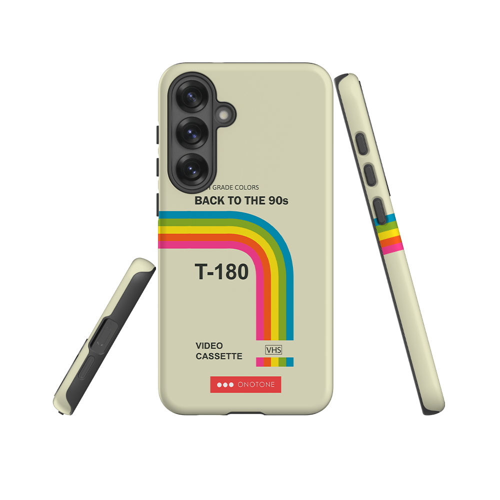 Double Layer Protection bBack to 90s Samsung Galaxy Case