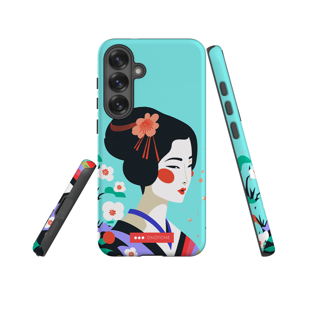 Double Layer Protection Geisha Samsung Galaxy Case
