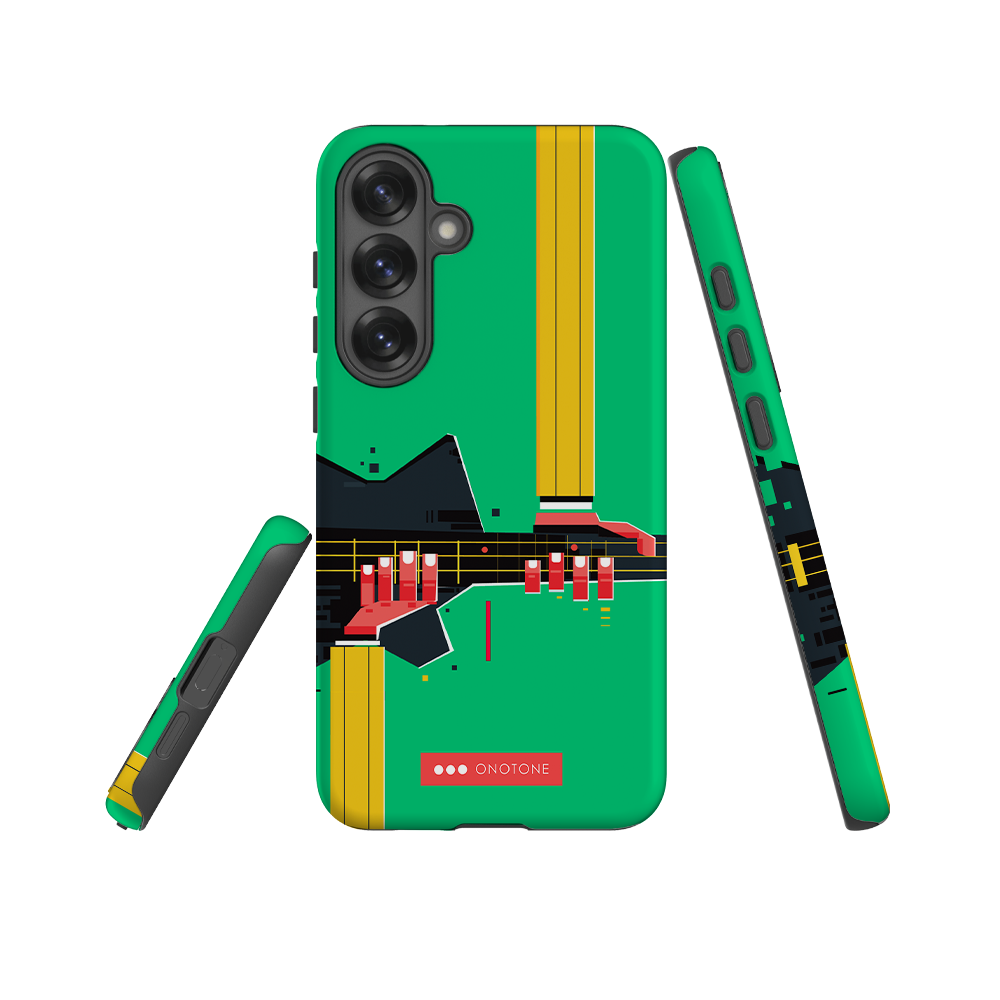 Double Layer Protection Green Modern Samsung Galaxy Case