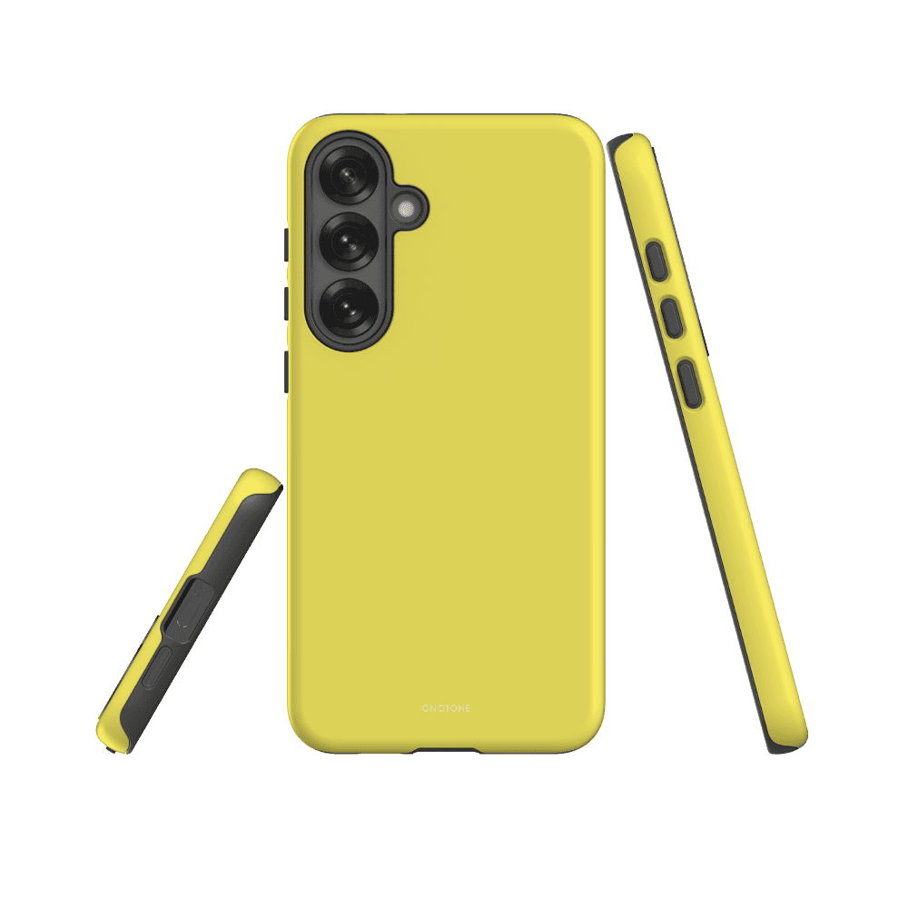 Solid Color Yellow Samsung Galaxy Case - Pantone® 100