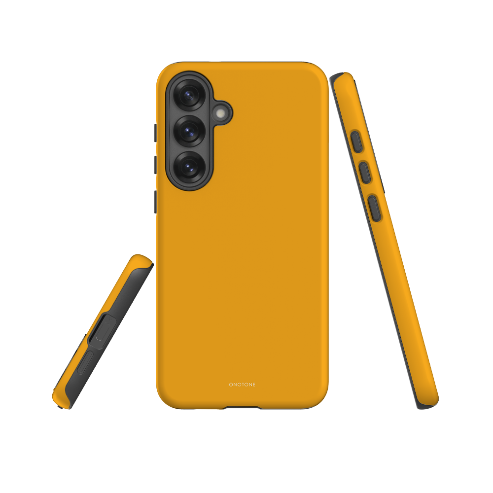 Solid Color Orange Samsung Galaxy Case - Pantone® 130