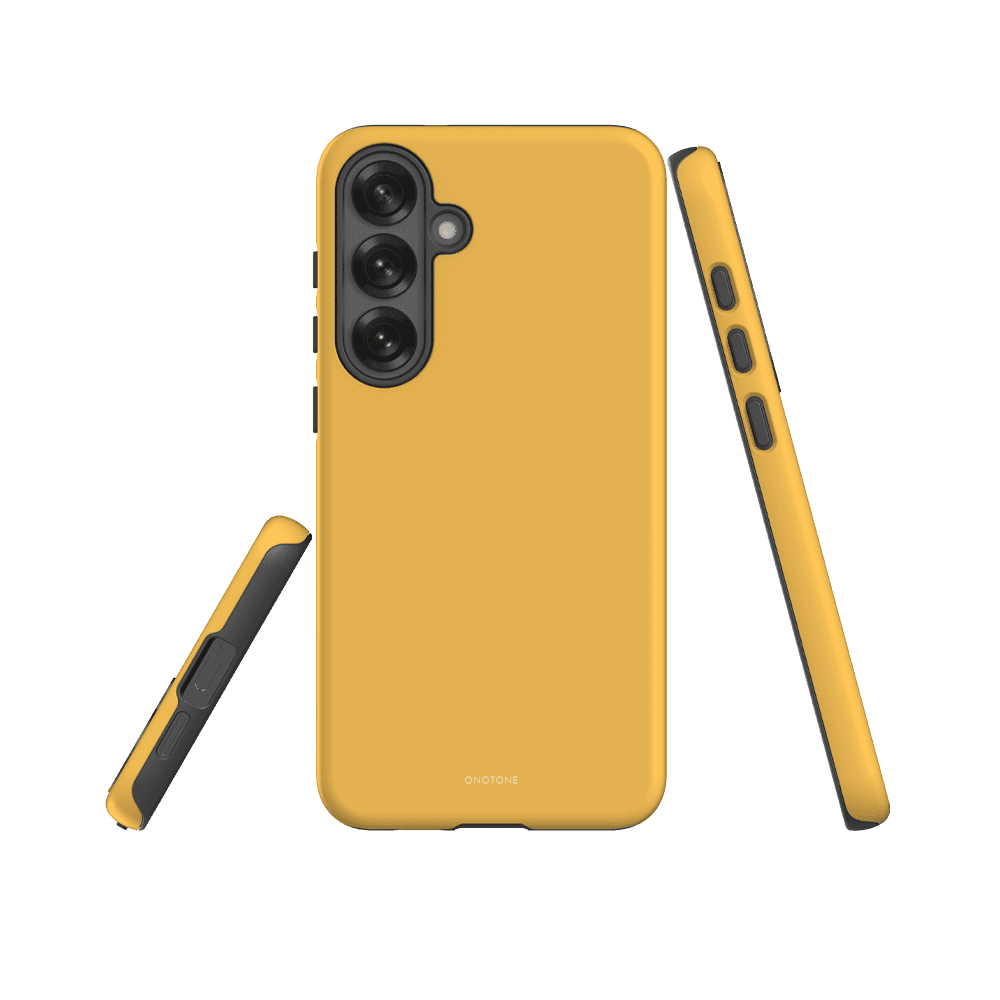 SOLID COLOR Nacho yellow SAMSUNG GALAXY CASE - PANTONE® 135 INSPIRED