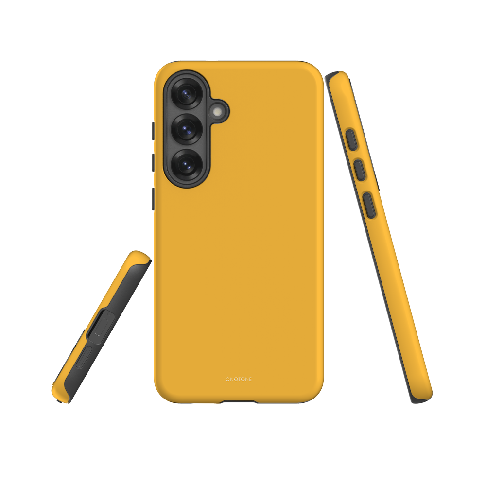Solid Color Yellow Samsung Galaxy Case - Pantone® 136