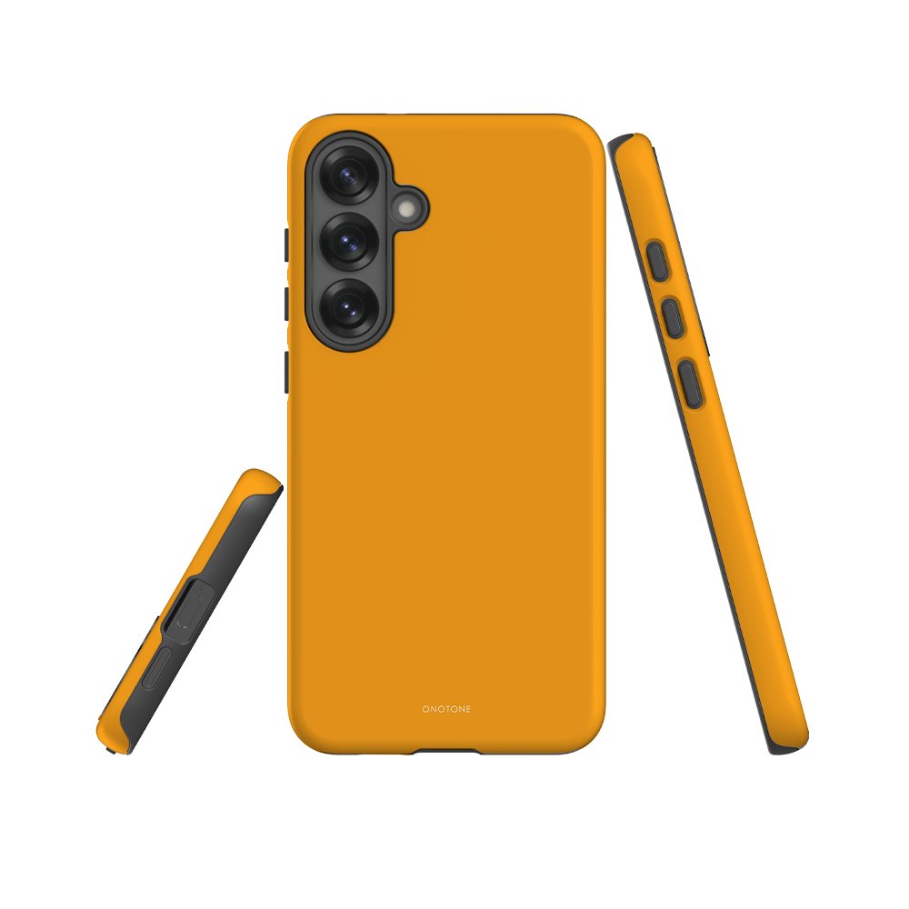 Solid Color Orange Samsung Galaxy Case - Pantone® 137