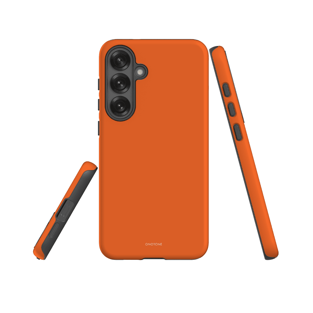 SOLID COLOR Classic Vivid Vermilion SAMSUNG GALAXY CASE - PANTONE® 165 INSPIRED