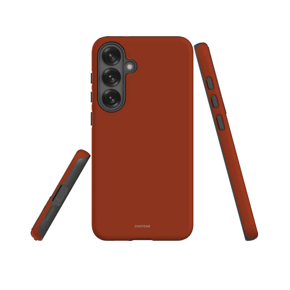 SOLID COLOR Brown SAMSUNG GALAXY CASE - PANTONE® 174 INSPIRED