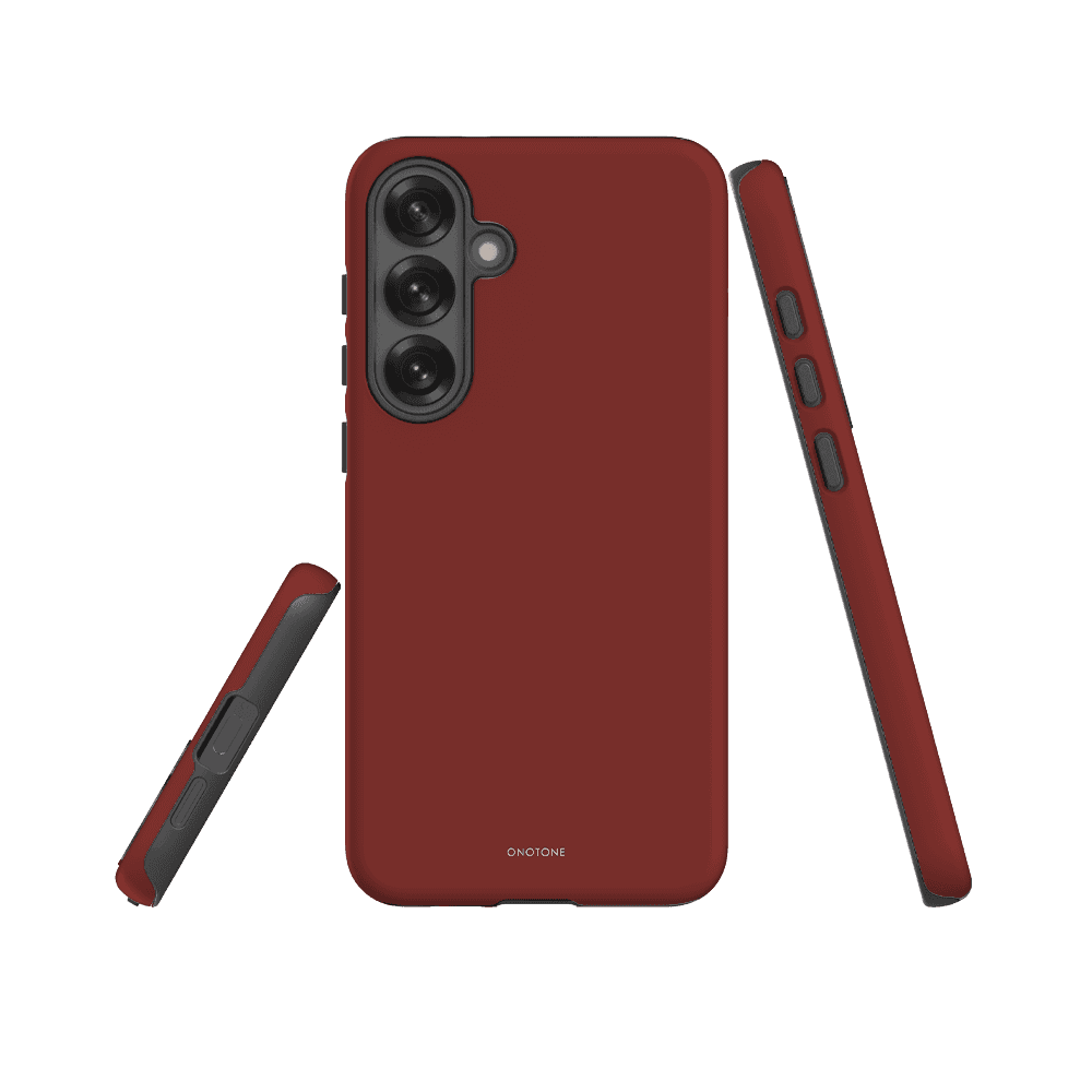 SOLID COLOR Deep Fresh Crimson SAMSUNG GALAXY CASE - PANTONE® 181 INSPIRED