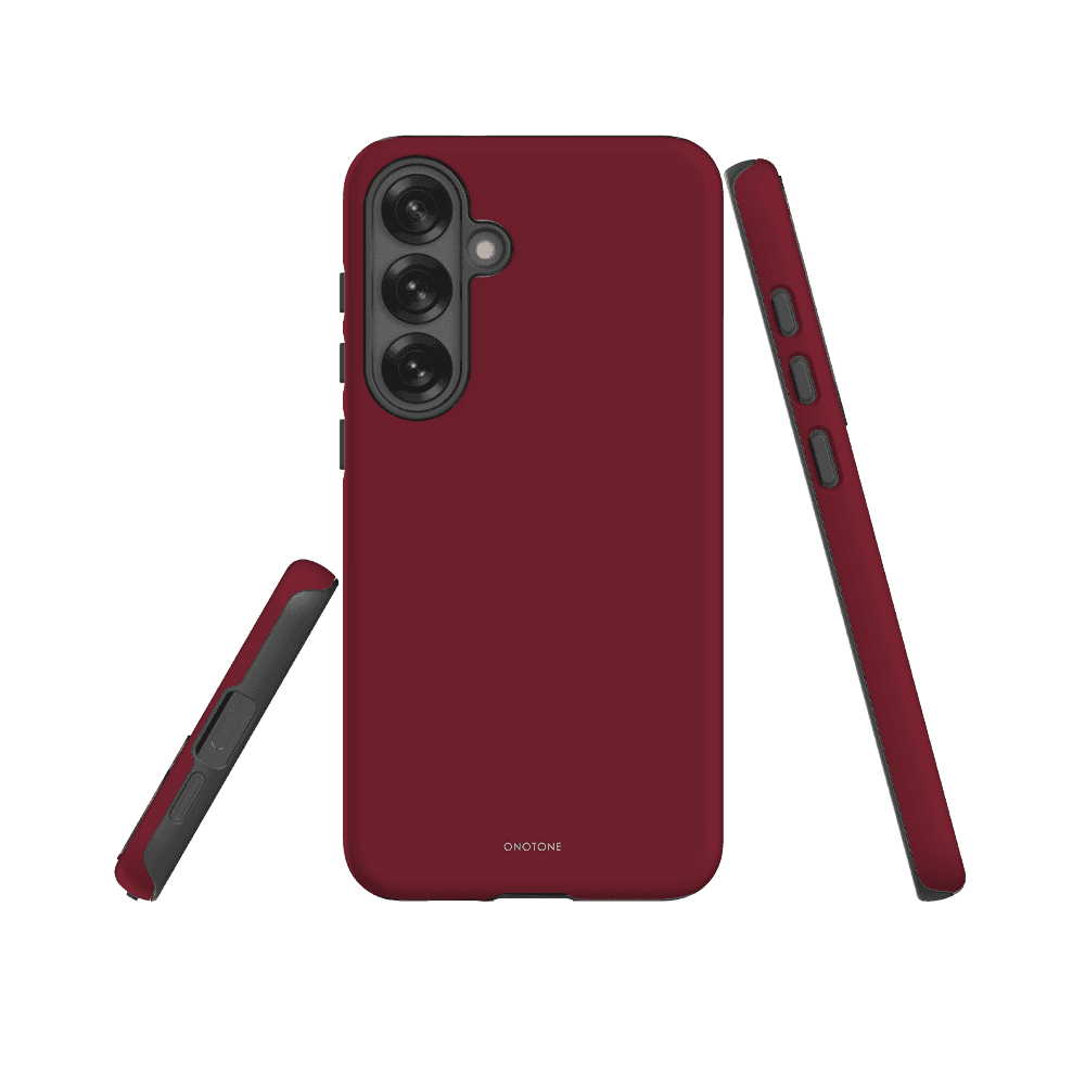 SOLID COLOR Light Burgundy SAMSUNG GALAXY CASE - PANTONE® 188 INSPIRED