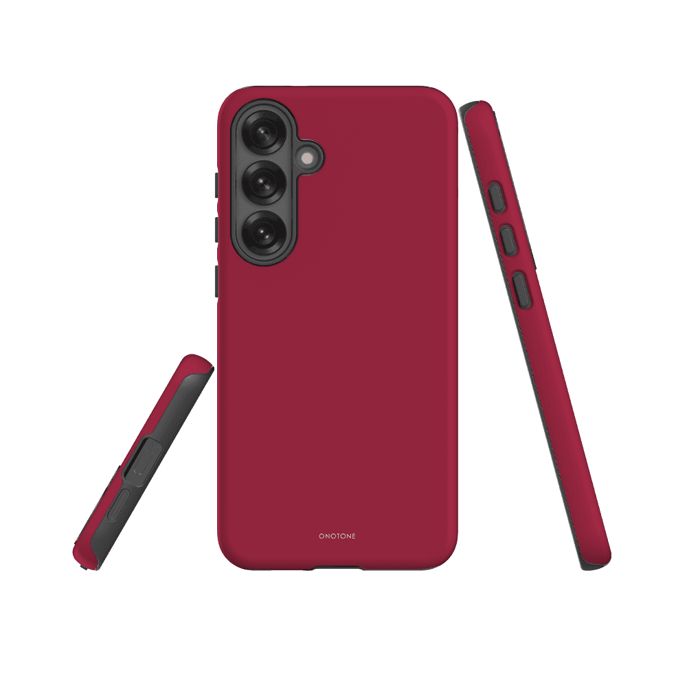 SOLID COLOR Brown SAMSUNG GALAXY CASE - PANTONE® 194 INSPIRED