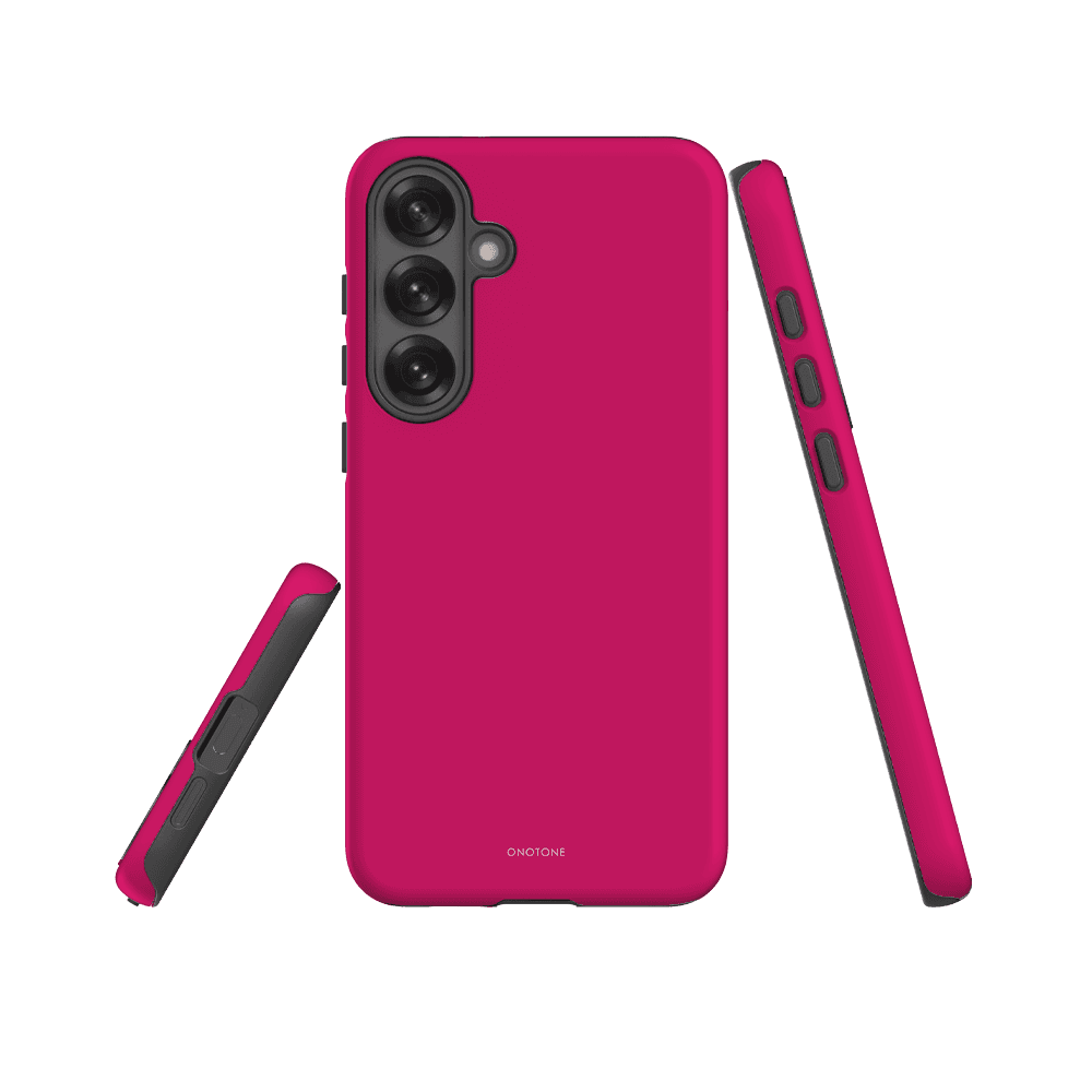 SOLID COLOR Dark Pink Magenta SAMSUNG GALAXY CASE - PANTONE® 214 INSPIRED