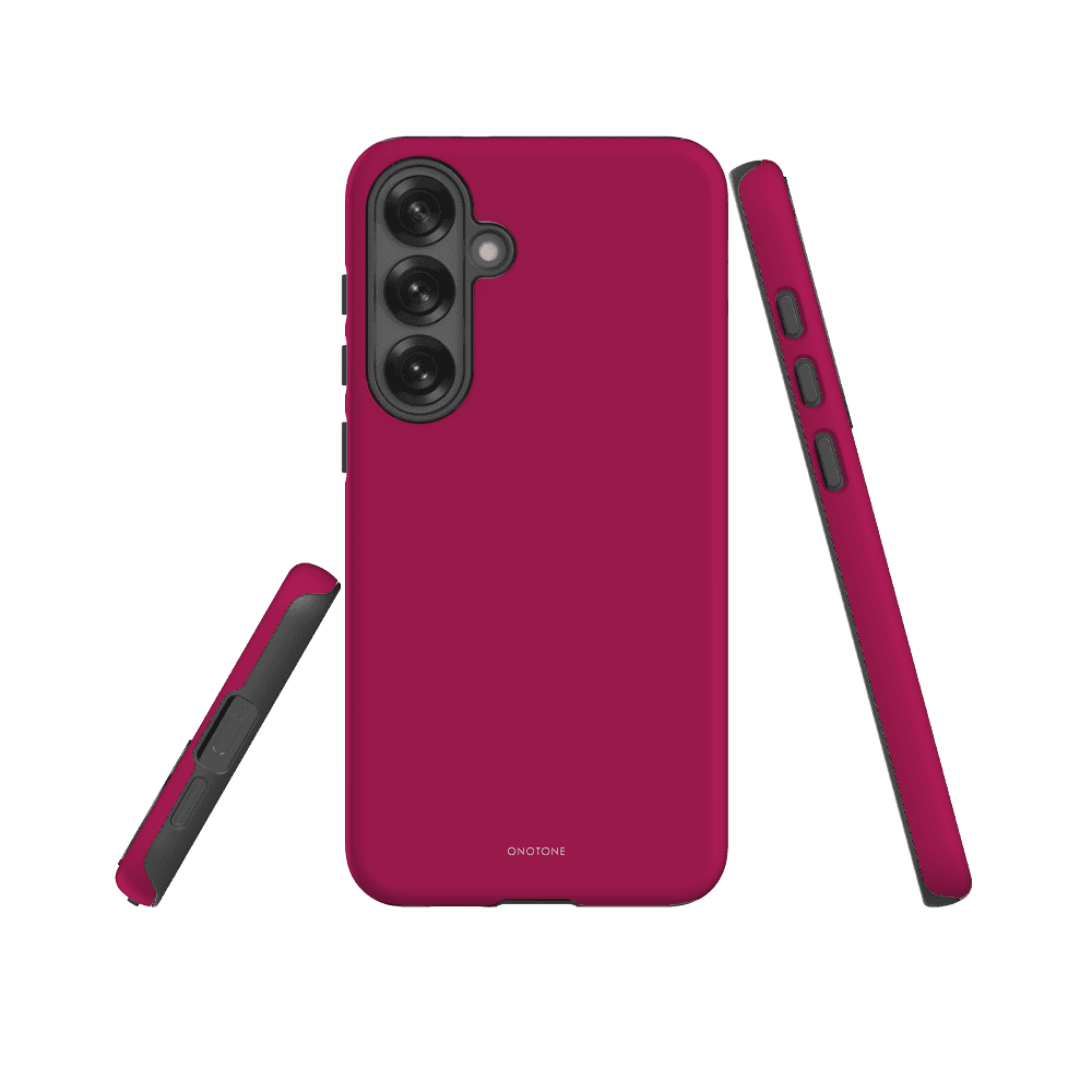SOLID COLOR Rouge SAMSUNG GALAXY CASE - PANTONE® 220 INSPIRED