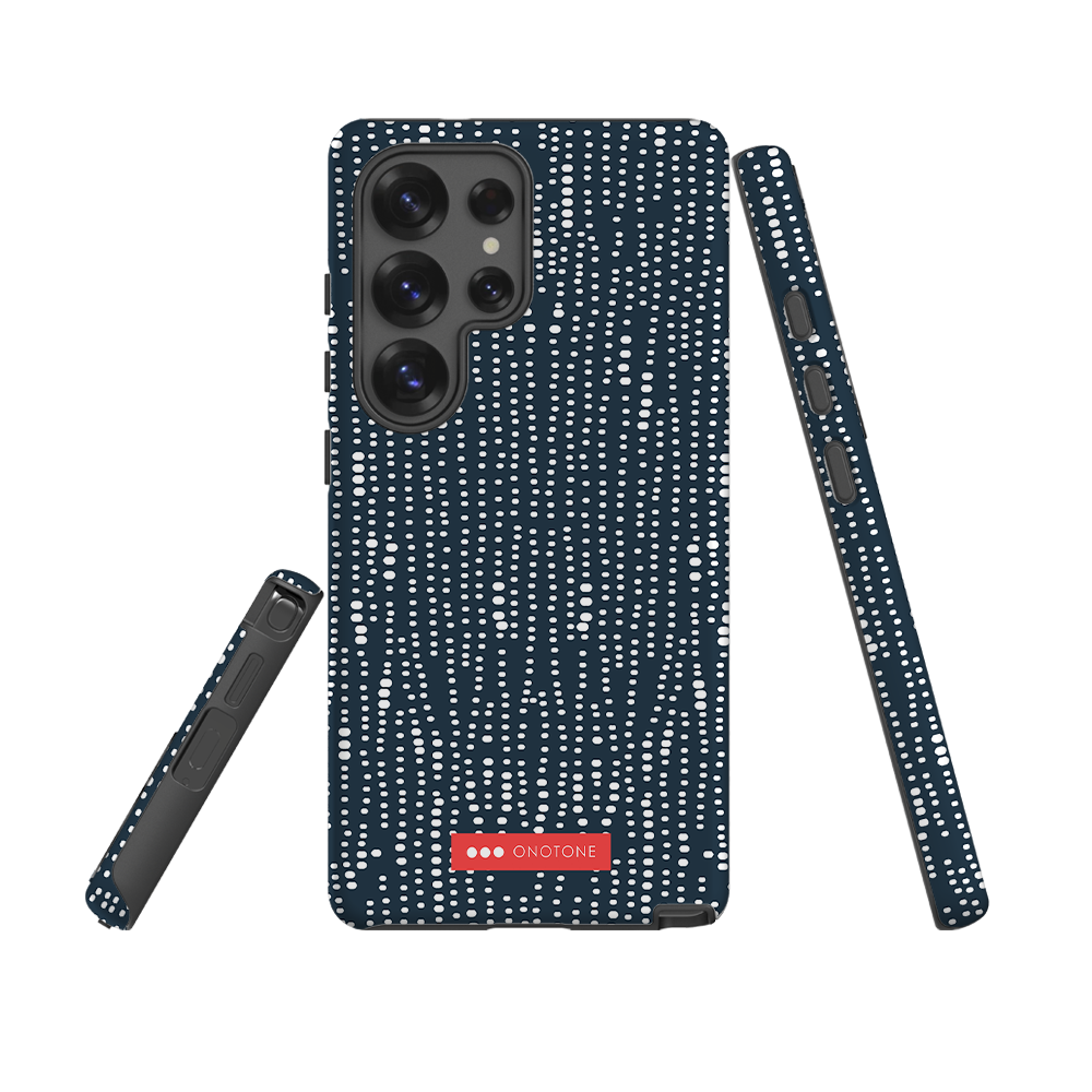 Dark Blue Japanese Indigo Samsung® Galaxy Phone Case