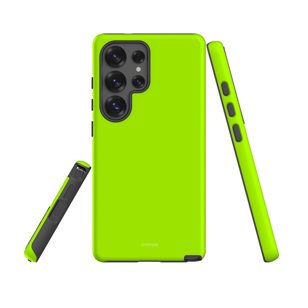 NEON GREEN SAMSUNG GALAXY CASE