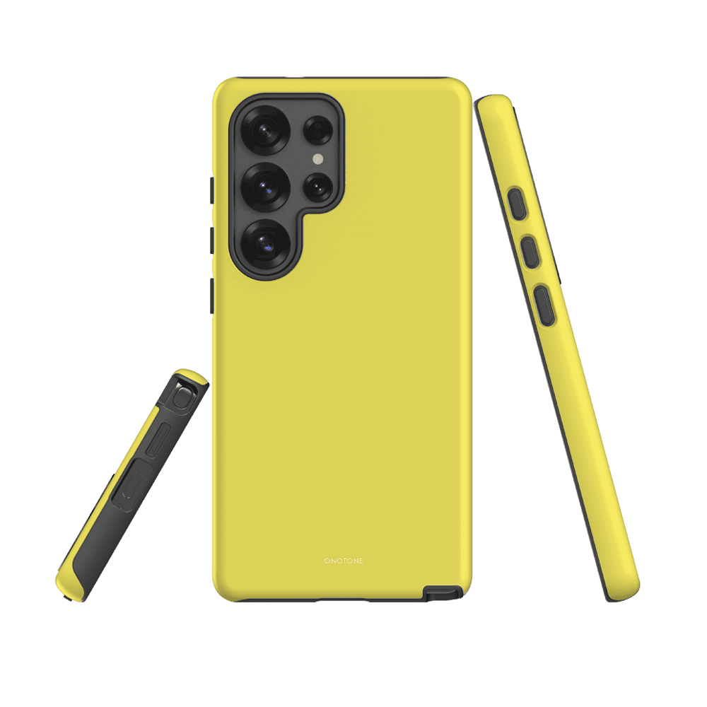 Solid Color Yellow Samsung Galaxy Case - Pantone® 100