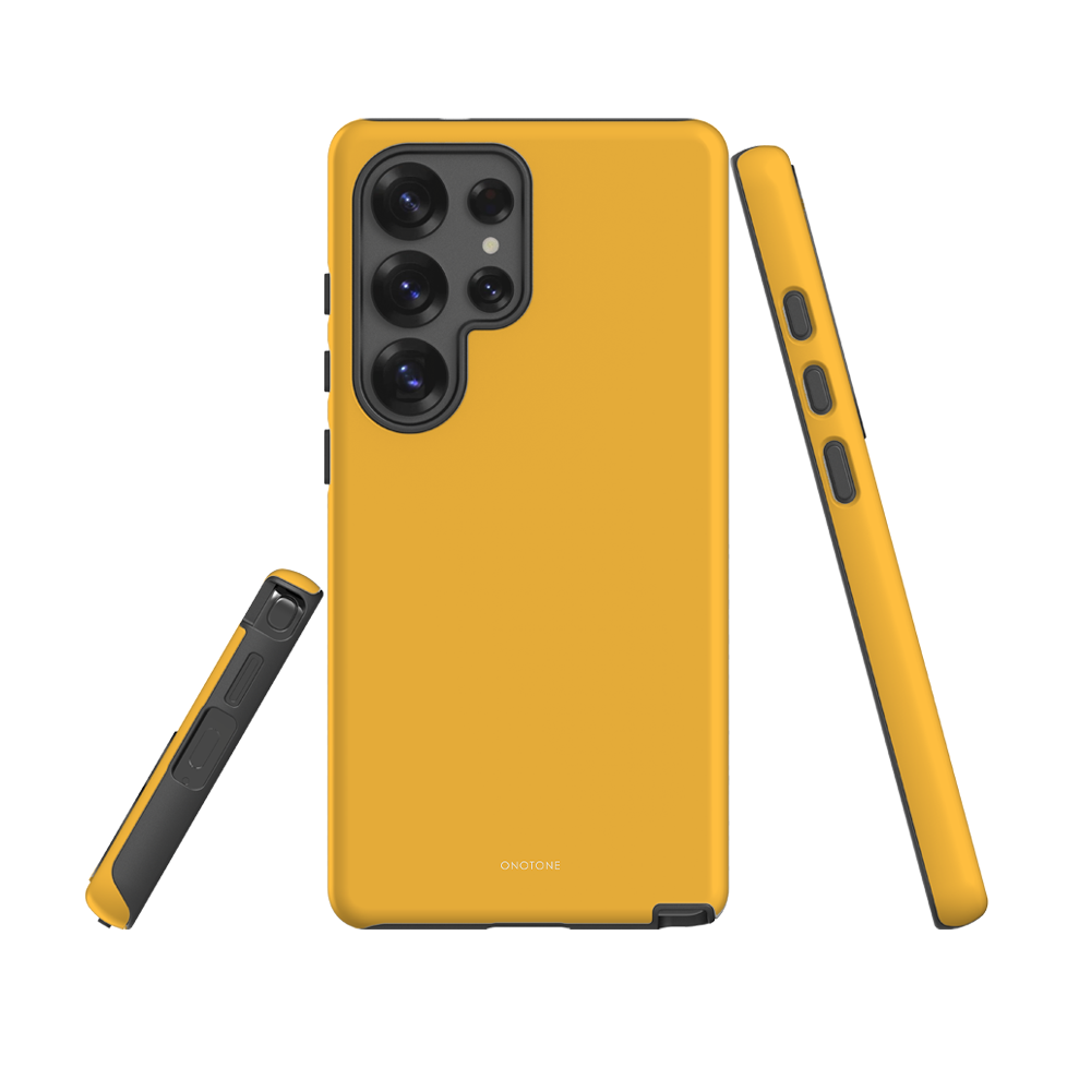 Solid Color Yellow Samsung Galaxy Case - Pantone® 136