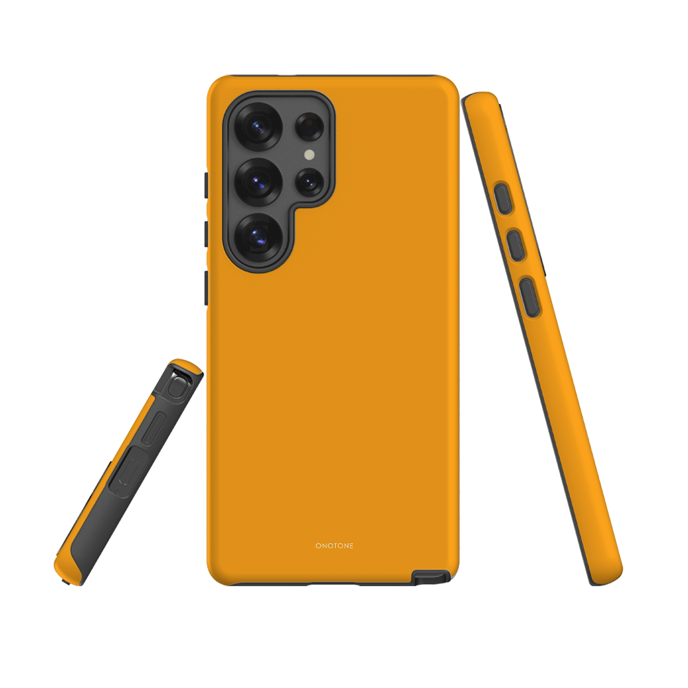 Solid Color Orange Samsung Galaxy Case - Pantone® 137
