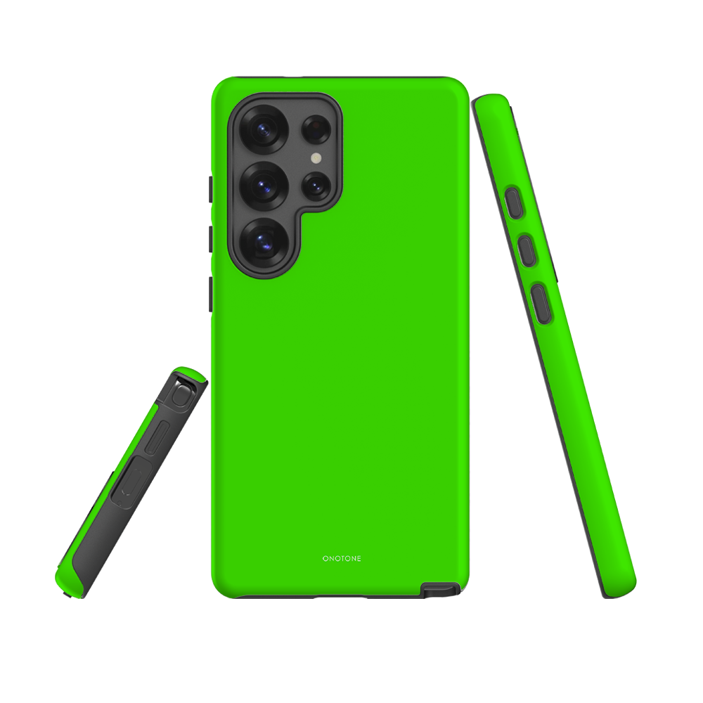 NEON THYME GREEN SAMSUNG GALAXY CASE