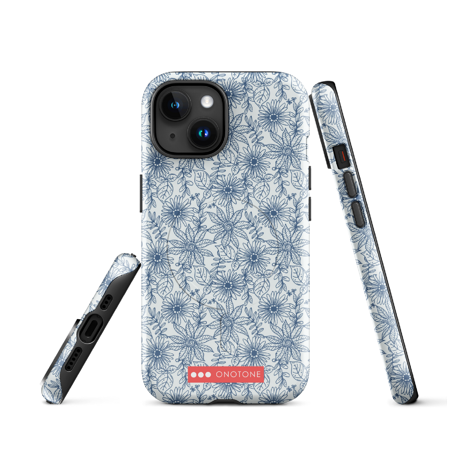 Japanese design indigo iPhone® Case