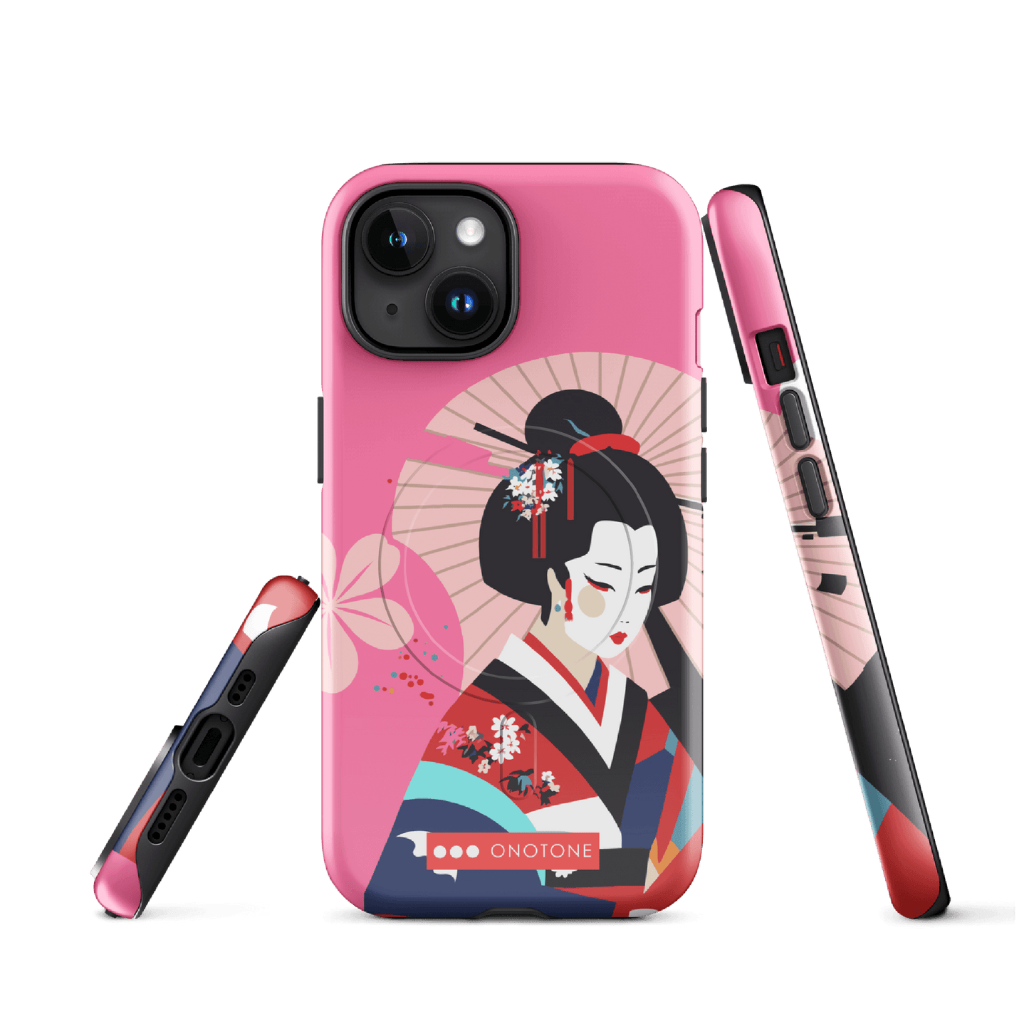 Dual Layer geisha modern iPhone® Case ( MD-2121)