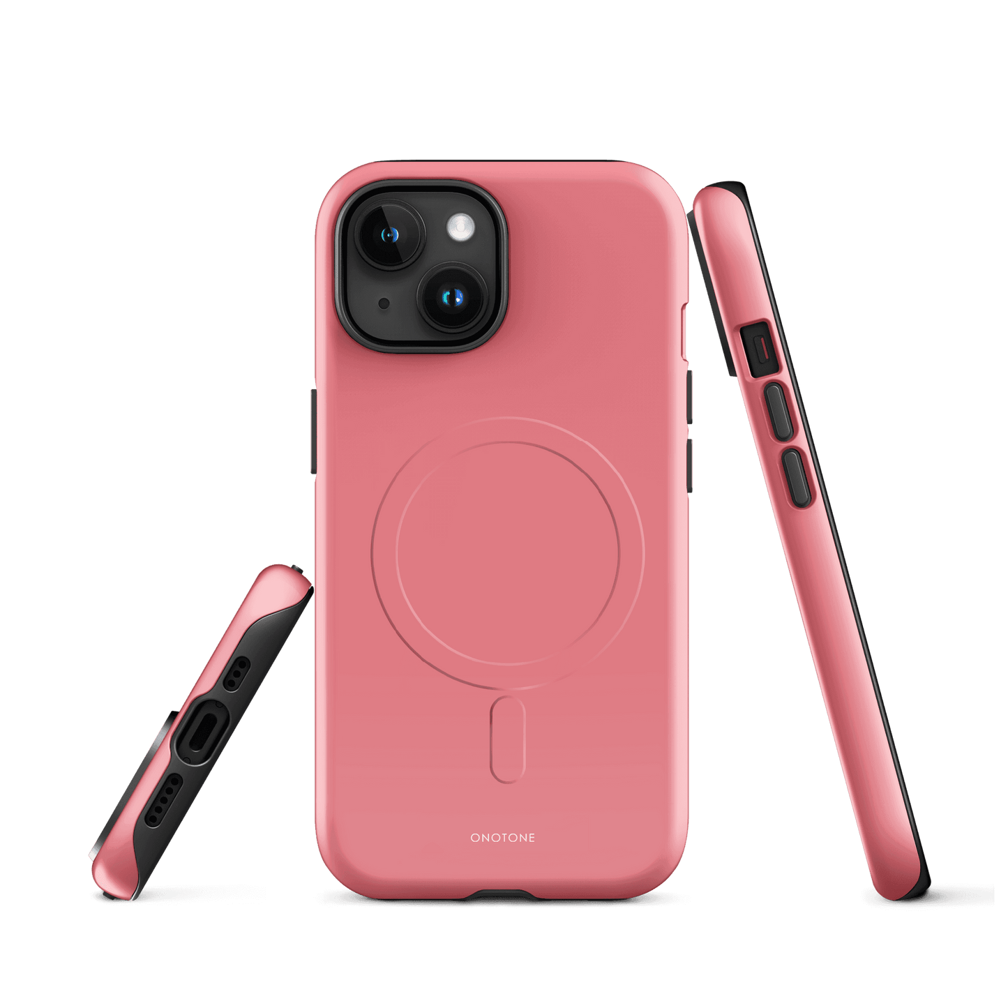 Solid Color pink iPhone® Case - Pantone® 177