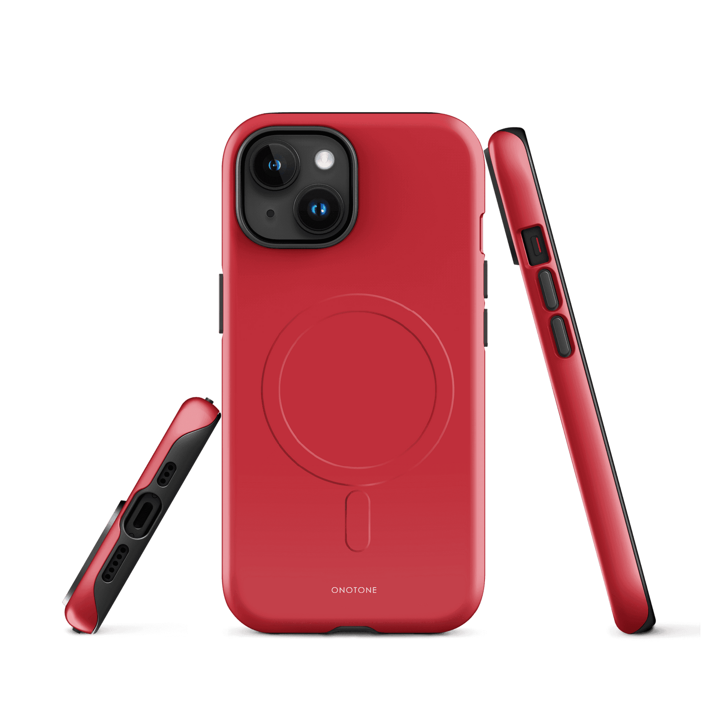 Solid Color red iPhone® Case - Pantone® 186