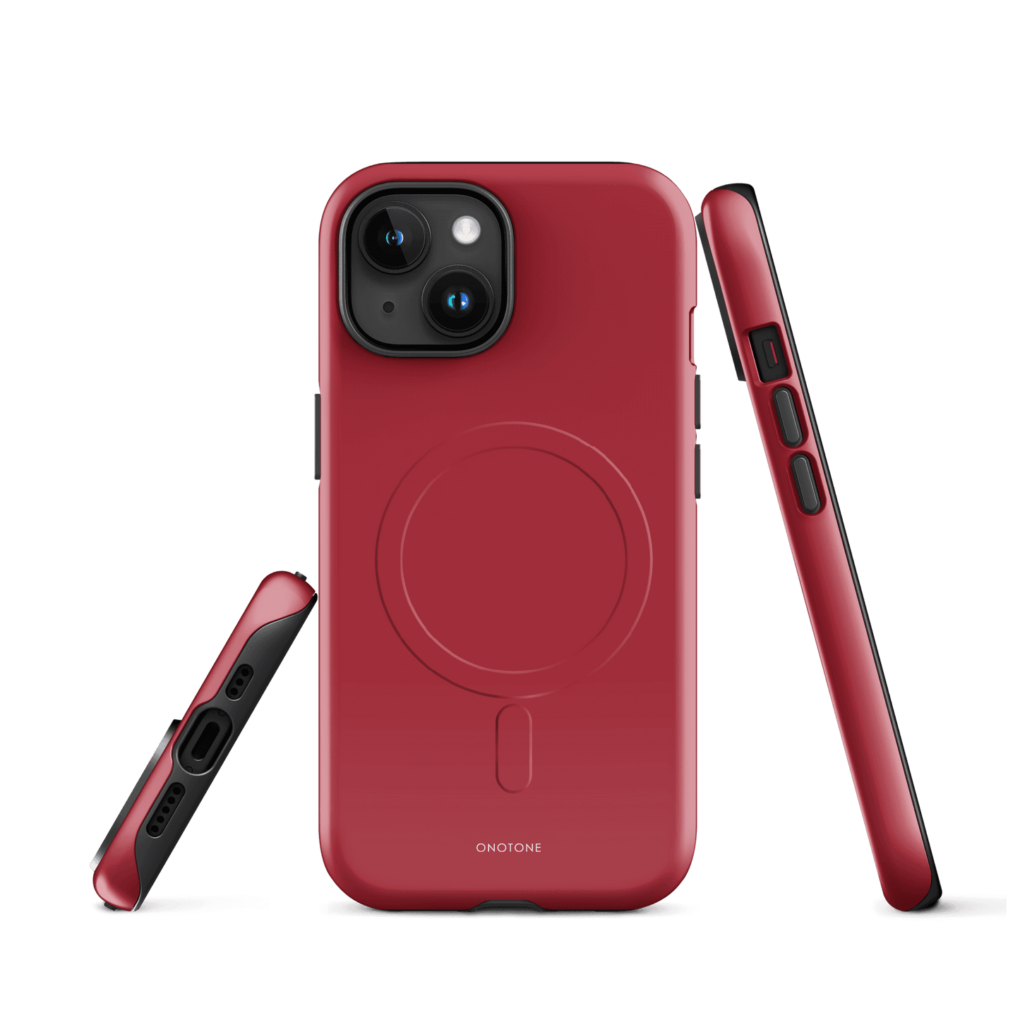 Solid Color red iPhone® Case - Pantone® 187